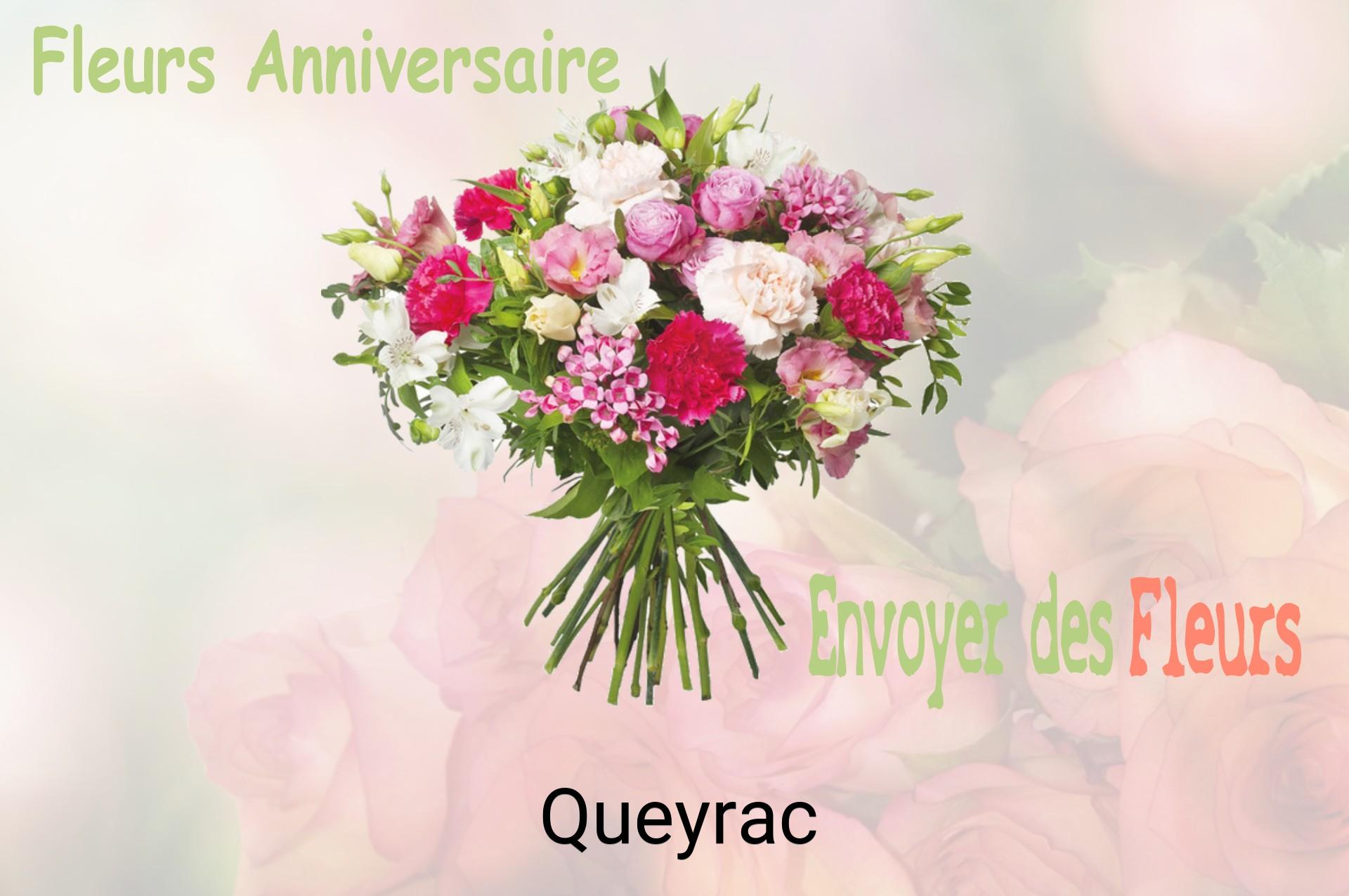 Bouquet de fleurs d’anniversaire livré à Queyrac